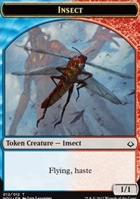 Insect // Warrior Double-sided Token [Hour of Devastation Tokens] | Sanctuary Gaming