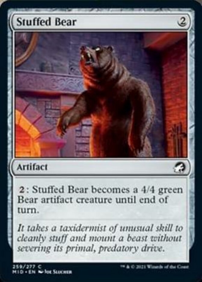 Stuffed Bear [Innistrad: Midnight Hunt] | Sanctuary Gaming