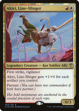 Akiri, Line-Slinger [Commander 2016] | Sanctuary Gaming