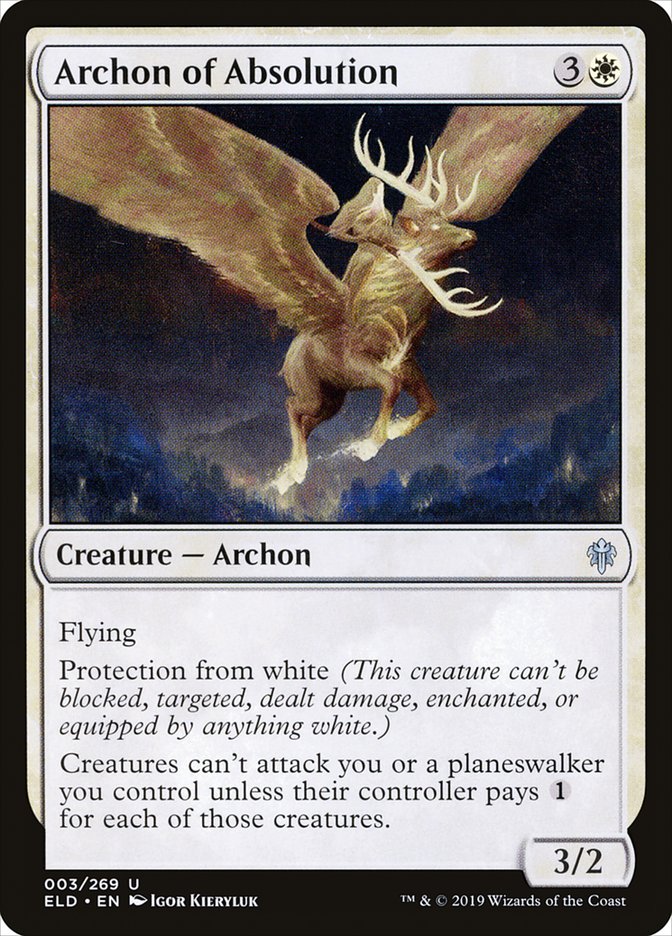 Archon of Absolution [Throne of Eldraine] | Sanctuary Gaming