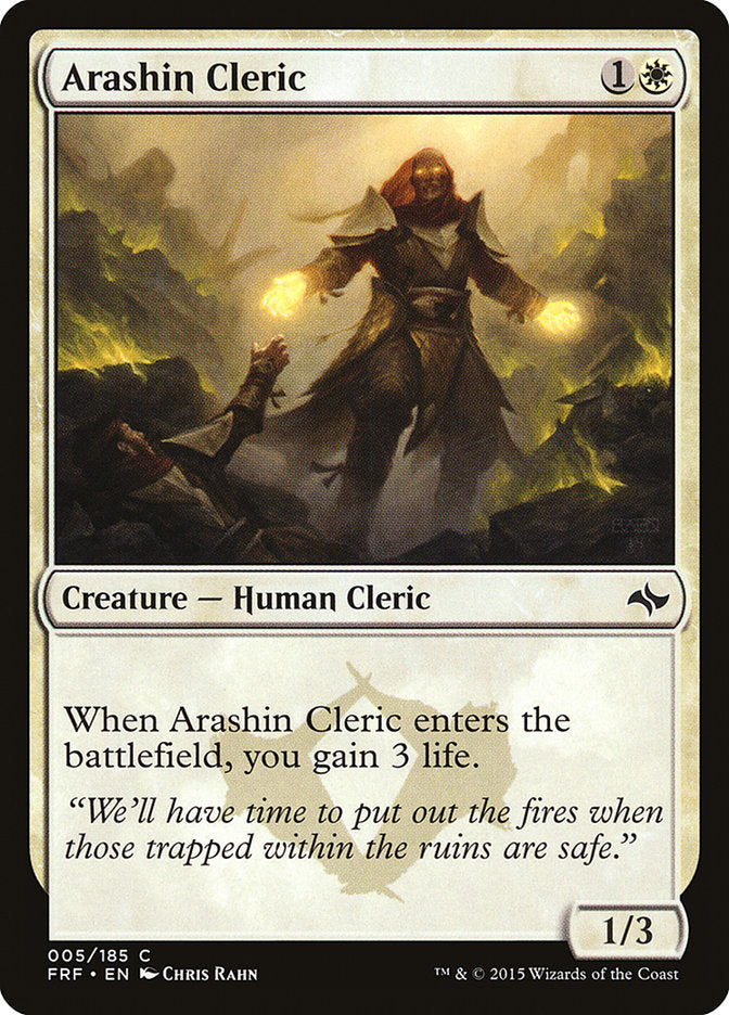 Arashin Cleric [Fate Reforged] | Sanctuary Gaming