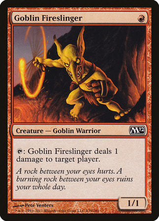 Goblin Fireslinger [Magic 2012] | Sanctuary Gaming