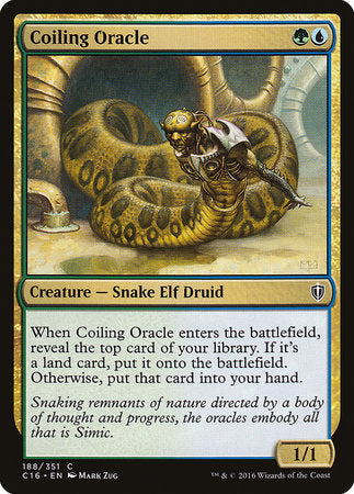 Coiling Oracle [Commander 2016] | Sanctuary Gaming