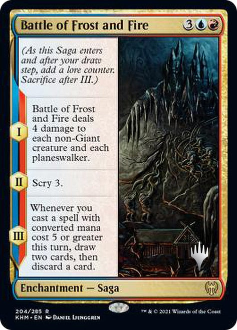 Battle of Frost and Fire [Kaldheim Promo Pack] | Sanctuary Gaming
