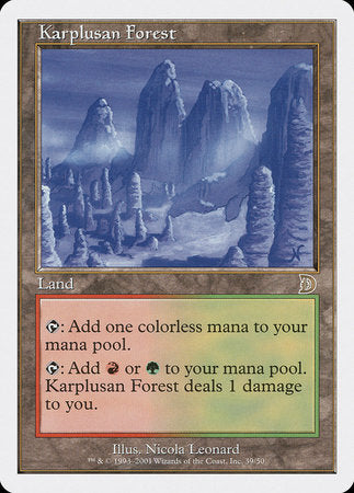 Karplusan Forest [Deckmasters] | Sanctuary Gaming