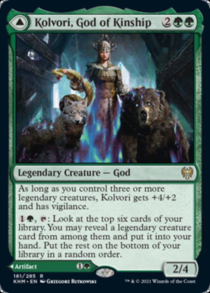 Kolvori, God of Kinship // The Ringhart Crest [Kaldheim] | Sanctuary Gaming
