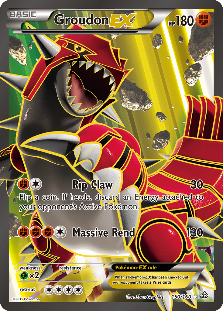 Groudon EX (150/160) [XY: Primal Clash] | Sanctuary Gaming