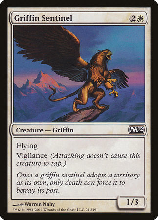 Griffin Sentinel [Magic 2012] | Sanctuary Gaming