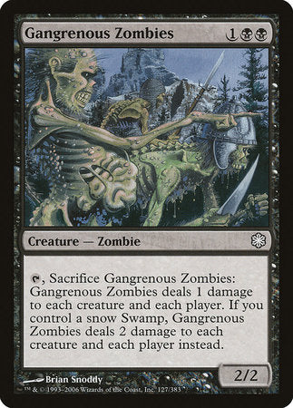 Gangrenous Zombies [Coldsnap Theme Decks] | Sanctuary Gaming