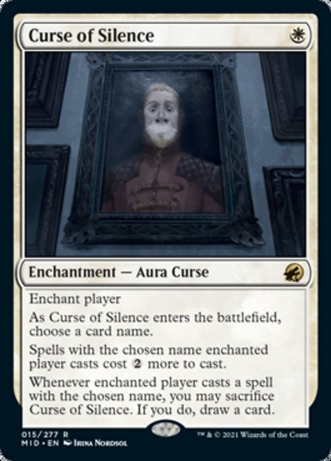 Curse of Silence [Innistrad: Midnight Hunt] | Sanctuary Gaming