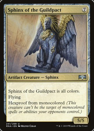 Sphinx of the Guildpact [Ravnica Allegiance] | Sanctuary Gaming