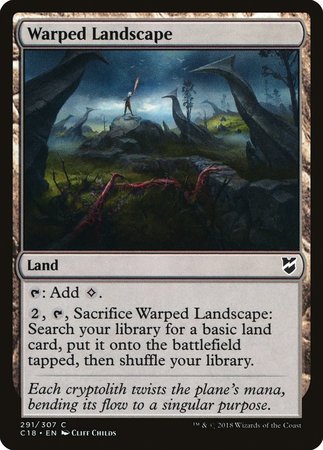 Warped Landscape [Commander 2018] | Sanctuary Gaming