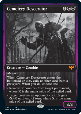 Cemetery Desecrator [Innistrad: Double Feature] | Sanctuary Gaming