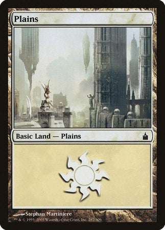Plains (287) [Ravnica: City of Guilds] | Sanctuary Gaming
