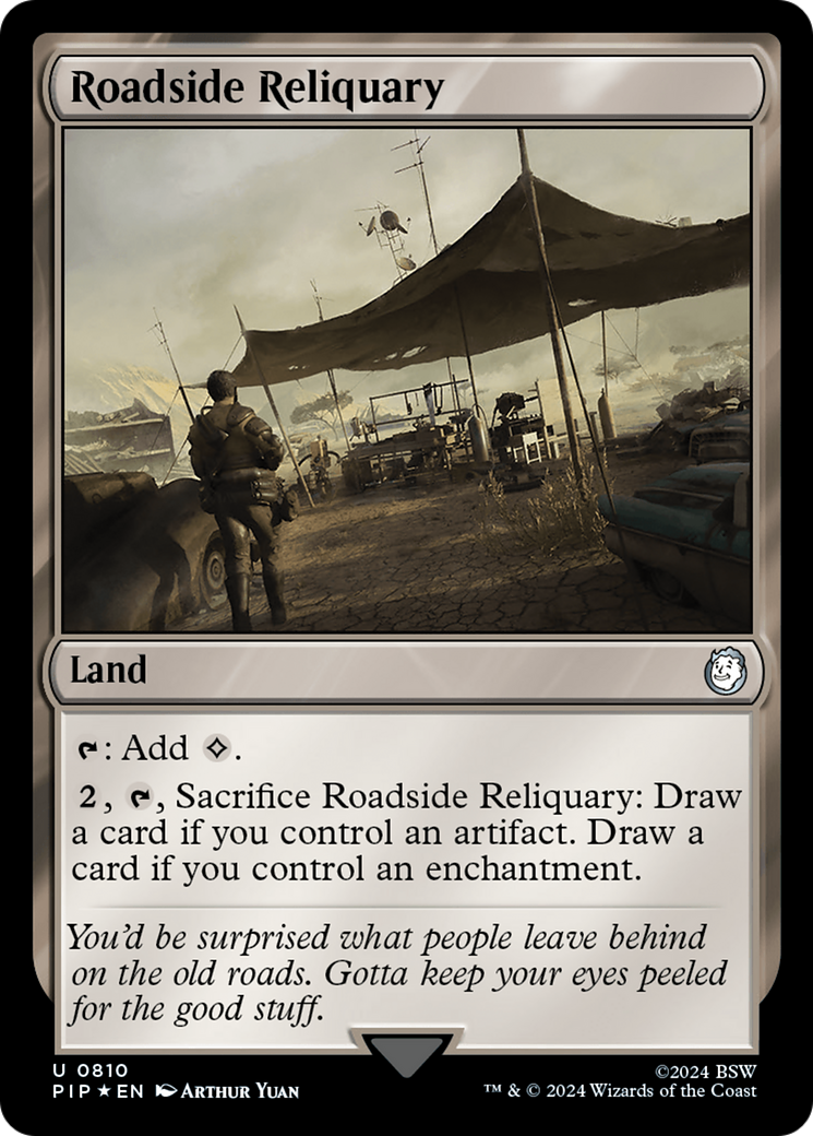 Roadside Reliquary (Surge Foil) [Fallout] | Sanctuary Gaming
