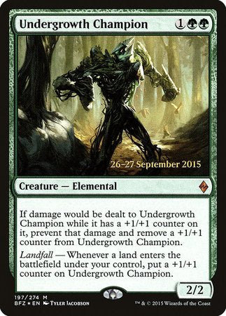 Undergrowth Champion [Battle for Zendikar Promos] | Sanctuary Gaming