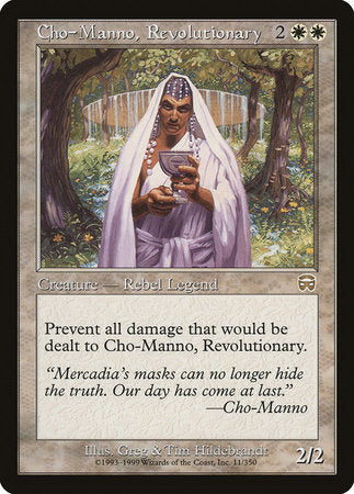 Cho-Manno, Revolutionary [Mercadian Masques] | Sanctuary Gaming