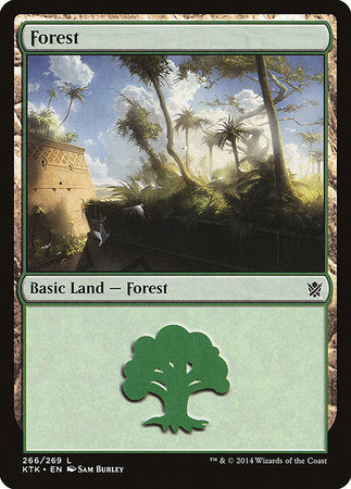 Forest (266) [Khans of Tarkir] | Sanctuary Gaming