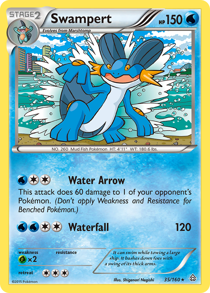 Swampert (35/160) [XY: Primal Clash] | Sanctuary Gaming