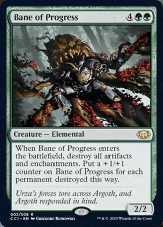 Bane of Progress [Commander Collection: Green] | Sanctuary Gaming