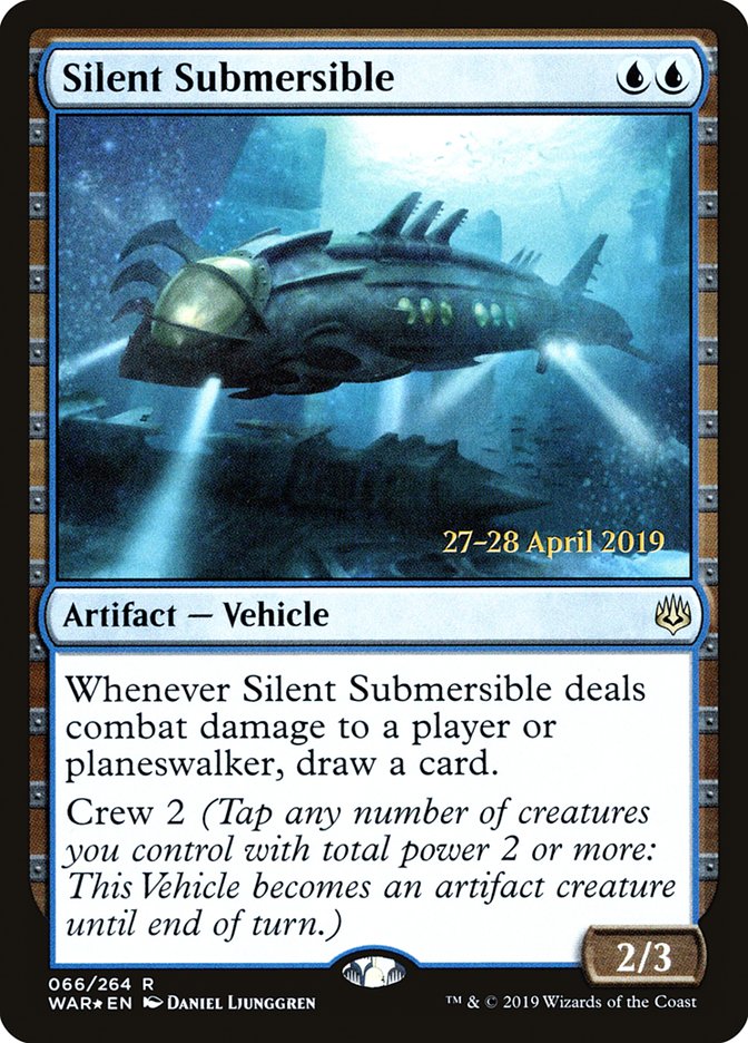 Silent Submersible  [War of the Spark Prerelease Promos] | Sanctuary Gaming