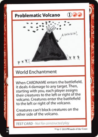 Problematic Volcano (2021 Edition) [Mystery Booster Playtest Cards] | Sanctuary Gaming