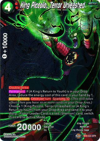 King Piccolo, Terror Unleashed (SPR) (BT5-022) [Miraculous Revival] | Sanctuary Gaming