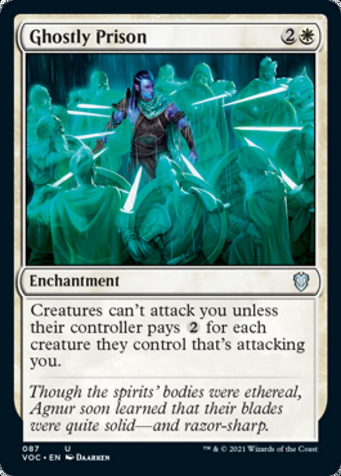 Ghostly Prison [Innistrad: Crimson Vow Commander] | Sanctuary Gaming