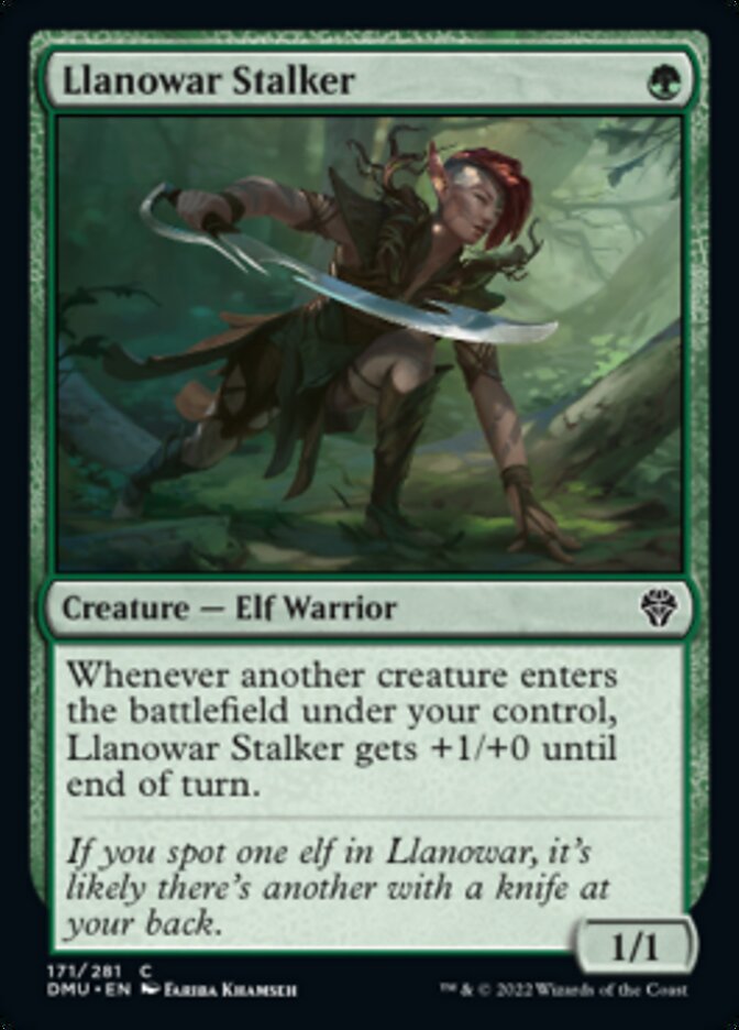 Llanowar Stalker [Dominaria United] | Sanctuary Gaming