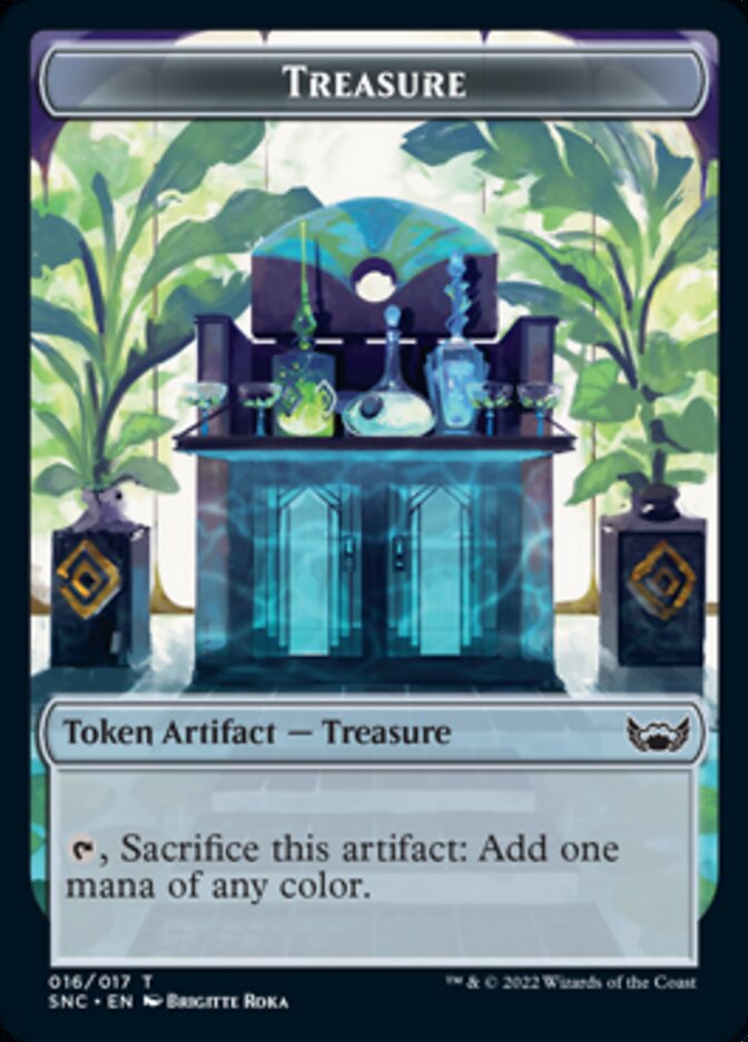 Treasure Token (016) [Streets of New Capenna Tokens] | Sanctuary Gaming