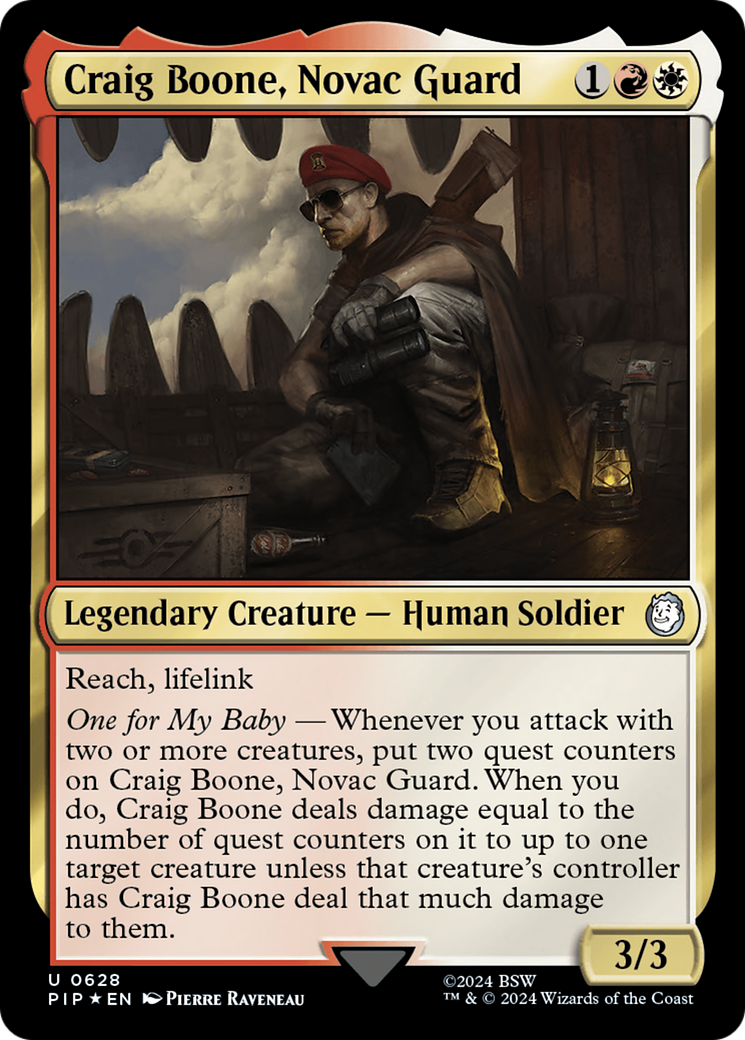 Craig Boone, Novac Guard (Surge Foil) [Fallout] | Sanctuary Gaming