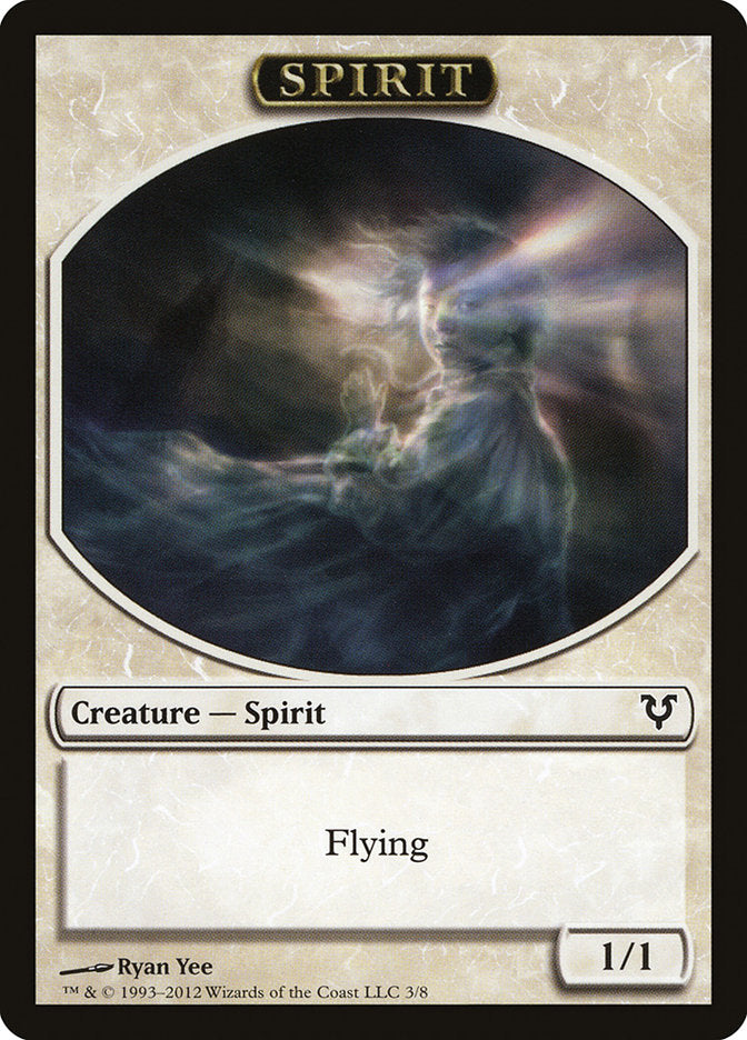 Spirit (3/8) [Avacyn Restored Tokens] | Sanctuary Gaming