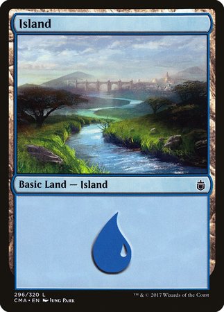 Island (296) [Commander Anthology] | Sanctuary Gaming