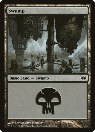Swamp (61) [Duel Decks: Garruk vs. Liliana] | Sanctuary Gaming