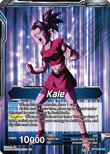 Kale // Kale, Demon of Universe 6 (BT15-032) [Saiyan Showdown Prerelease Promos] | Sanctuary Gaming