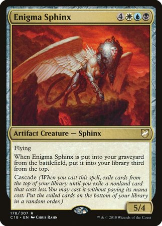 Enigma Sphinx [Commander 2018] | Sanctuary Gaming