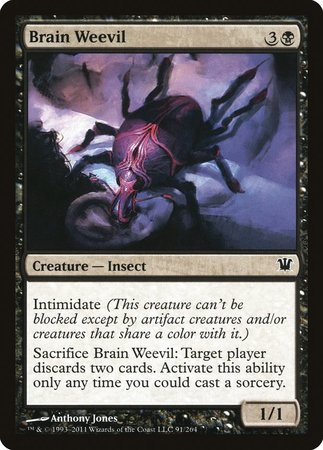 Brain Weevil [Innistrad] | Sanctuary Gaming