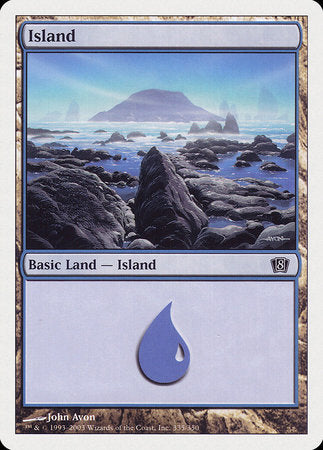 Island (335) [Eighth Edition] | Sanctuary Gaming