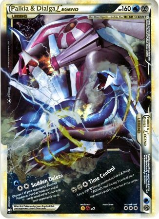 Palkia & Dialga LEGEND (101/102) (Jumbo Card) [HeartGold & SoulSilver: Triumphant] | Sanctuary Gaming