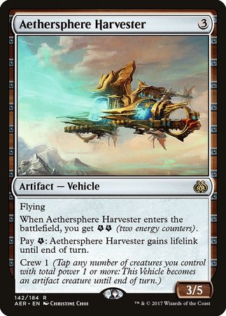 Aethersphere Harvester [Aether Revolt] | Sanctuary Gaming