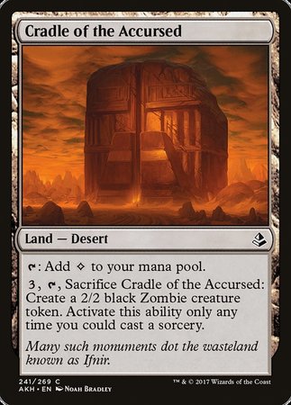Cradle of the Accursed [Amonkhet] | Sanctuary Gaming