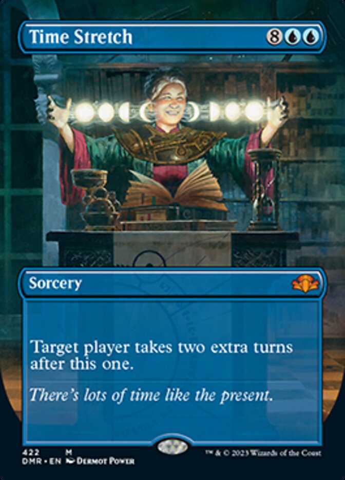 Time Stretch (Borderless Alternate Art) [Dominaria Remastered] | Sanctuary Gaming