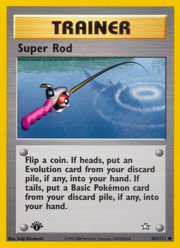 Super Rod (103/111) [Neo Genesis 1st Edition] | Sanctuary Gaming