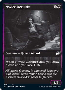 Novice Occultist [Innistrad: Double Feature] | Sanctuary Gaming