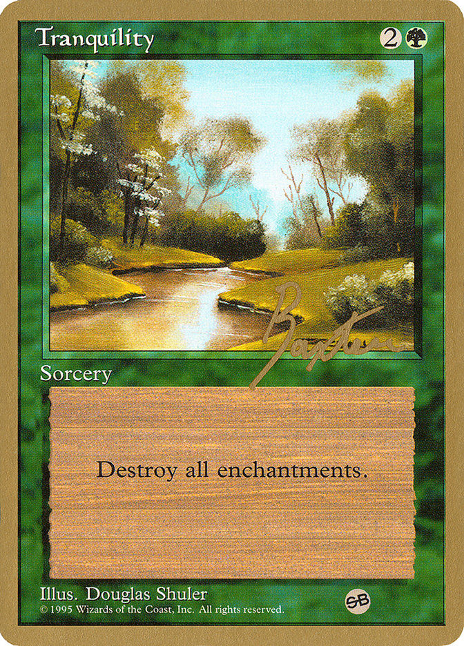 Tranquility (George Baxter) (SB) [Pro Tour Collector Set] | Sanctuary Gaming