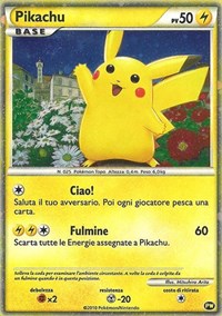 Pikachu (PW2) (Italian) [Pikachu World Collection Promos] | Sanctuary Gaming