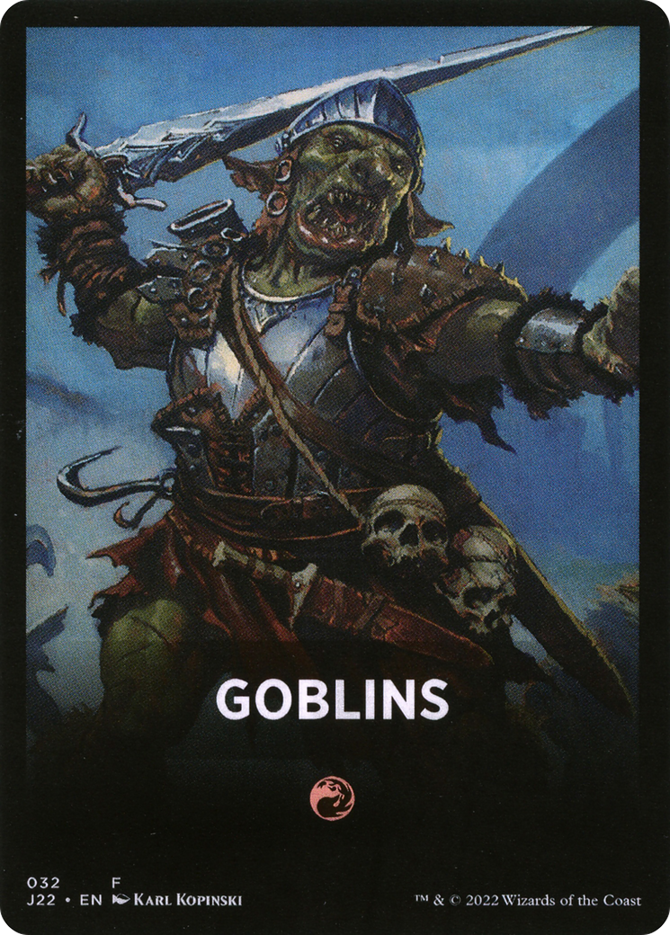 Goblins Theme Card [Jumpstart 2022 Front Cards] | Sanctuary Gaming