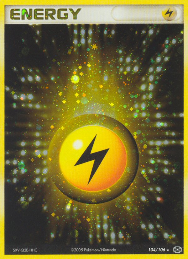 Lightning Energy (104/106) [EX: Emerald] | Sanctuary Gaming