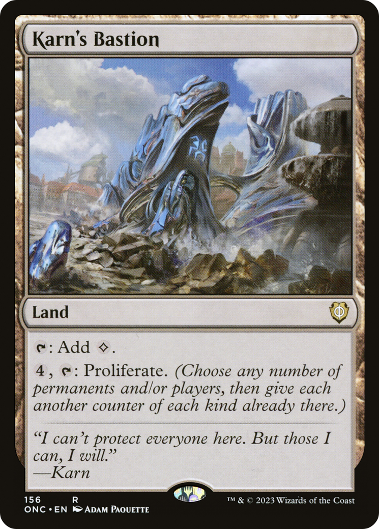 Karn's Bastion [Phyrexia: All Will Be One Commander] | Sanctuary Gaming