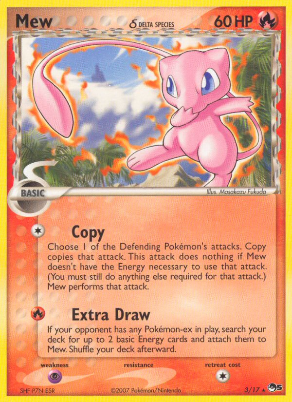 Mew (3/17) (Delta Species) [POP Series 5] | Sanctuary Gaming